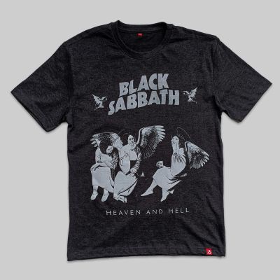 Heaven and Hell Black Sabbath Music Tshirt In India By Silly Punter