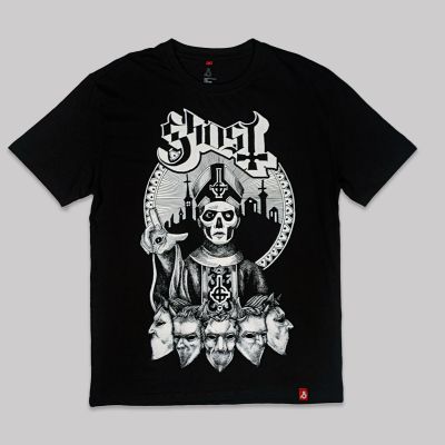 body and blood ghost music tshirt in India by silly punter