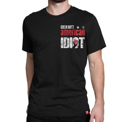 American Idiot Green Day Music T-shirt In India by Silly Punter