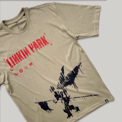 Oversized Linkin Park Paint Splatter music tshirt In India by silly punter