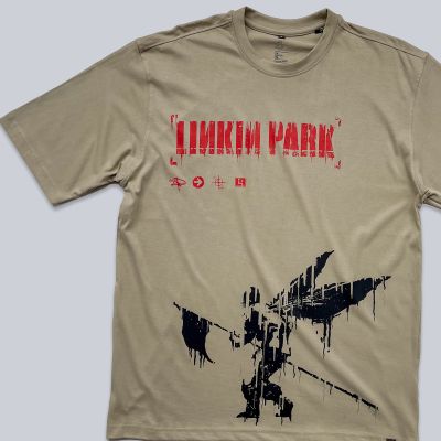 Oversized Linkin Park Paint Splatter music tshirt In India by silly punter