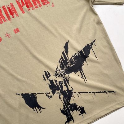 Oversized Linkin Park Paint Splatter music tshirt In India by silly punter