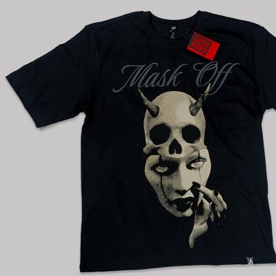 Oversized Mask Off graphic printed tshirt in India by silly punter