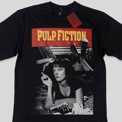 Oversized Pulp Friction Poster Movie Tshirt In India By Silly Punter