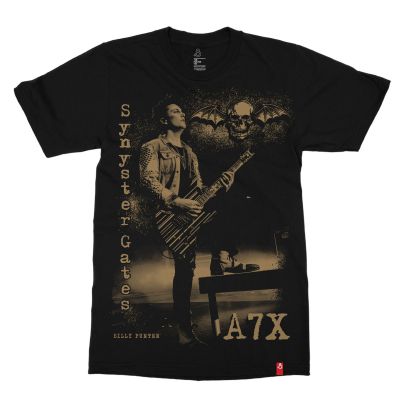 Synyster Gates avenged sevenfold music band tshirt In India by silly punter