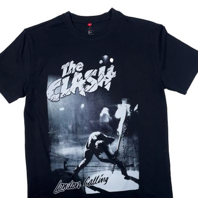 London Calling The Clash music band tshirt in India by silly punter