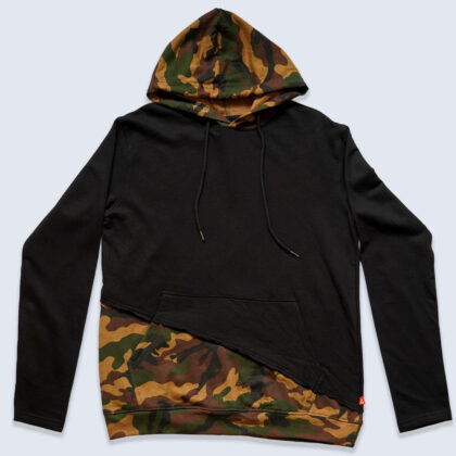 Black and Camo Hoodie