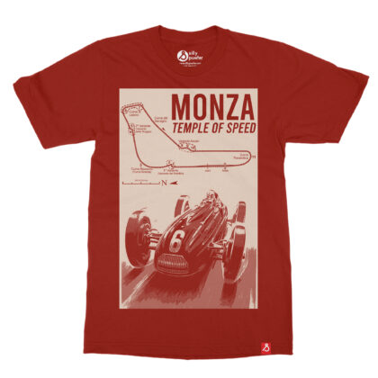 Shop for Temple of speed monza f1 track Formula One Racing Tshirt Online in India.