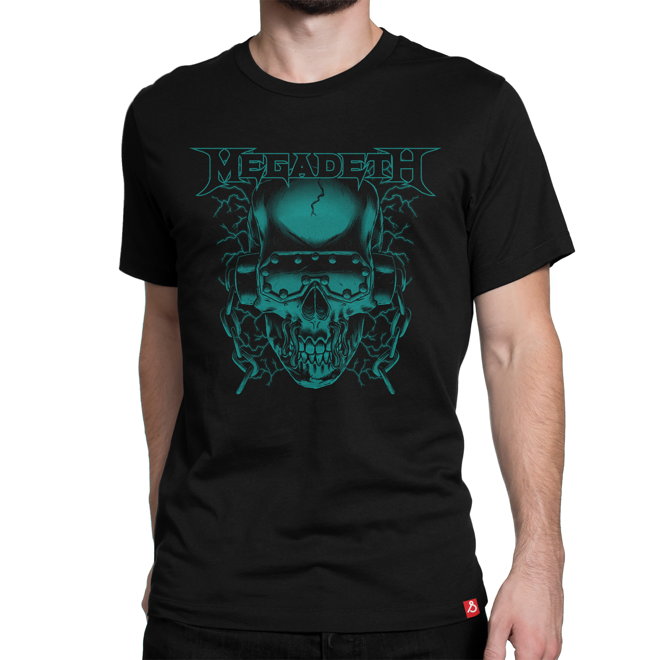 Buy Black Megadeth Band graphic TShirts online in India.