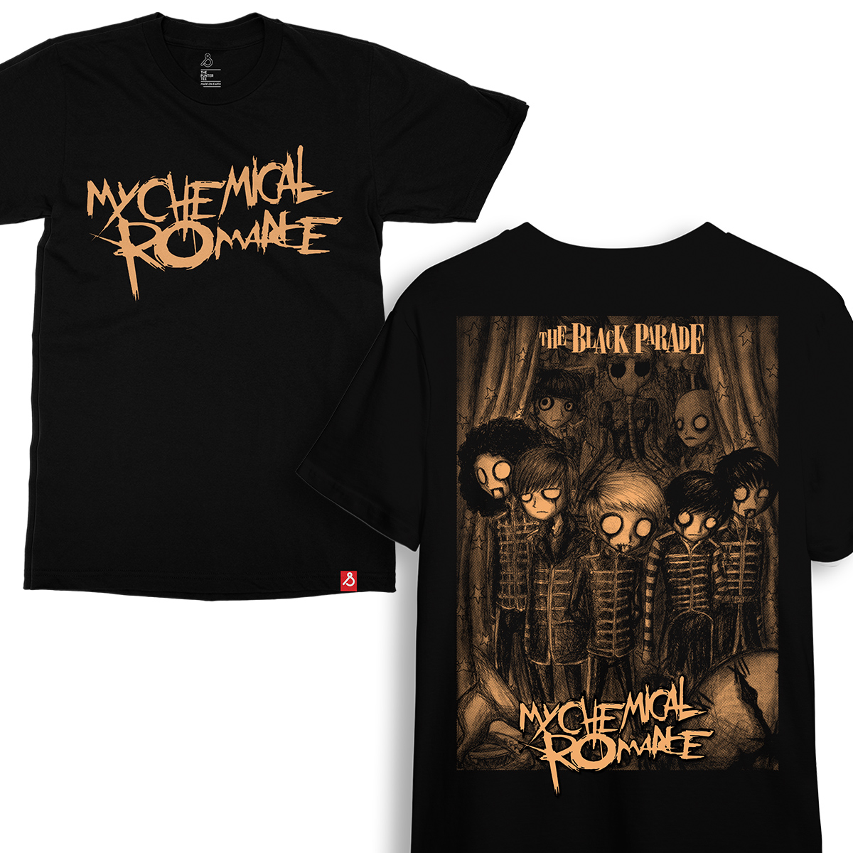 The Black Parade My Chemical Romance Music Tshirt In India