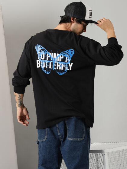 Oversized TPAB Full Sleeves Kendrick Lamar Music Tshirt In India