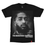 Nipsey Hussle The Marathon Continues Hip Hop Music Tshirt In India by Silly Punter