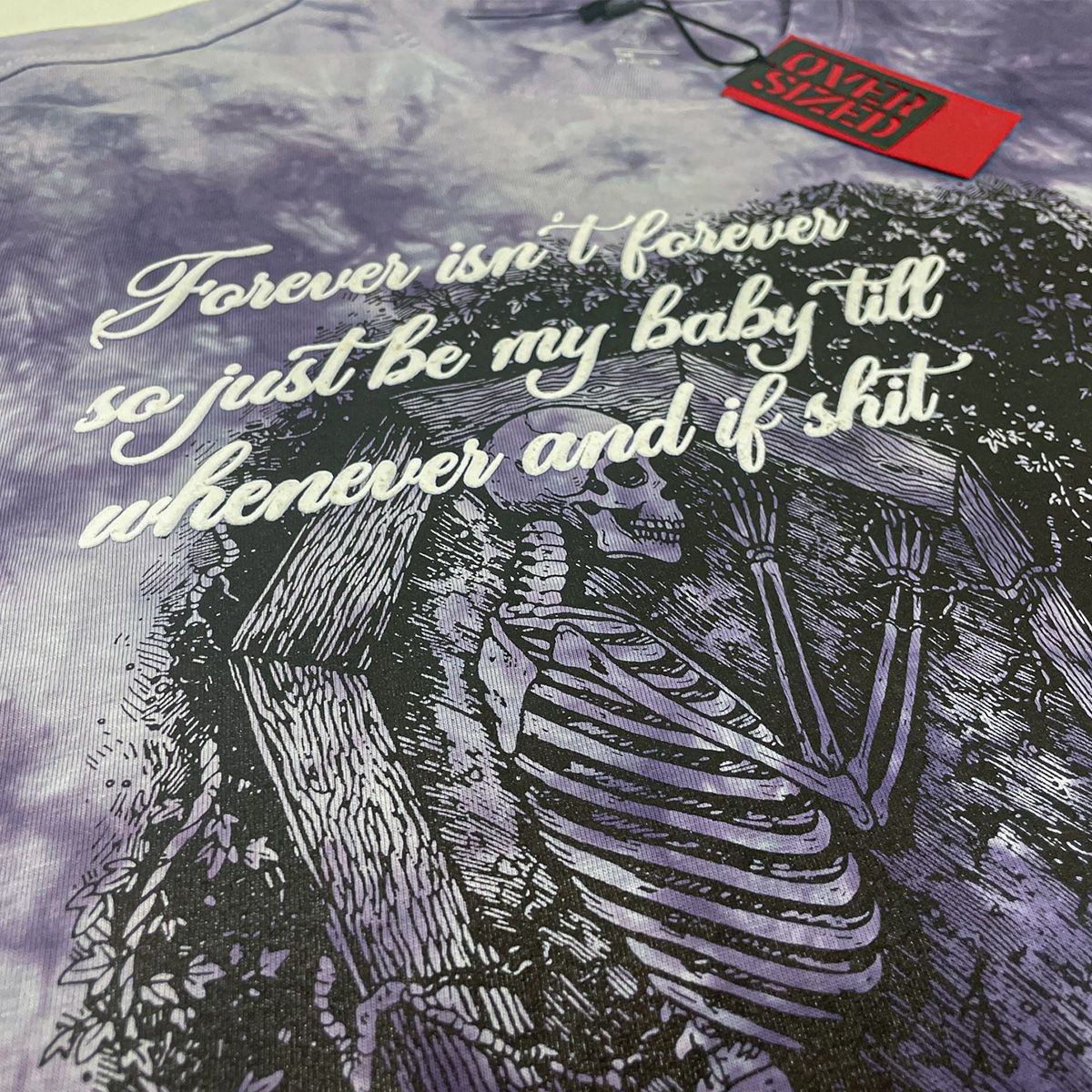 Oversized forever isn't forever Tshirt In India By Silly Punter