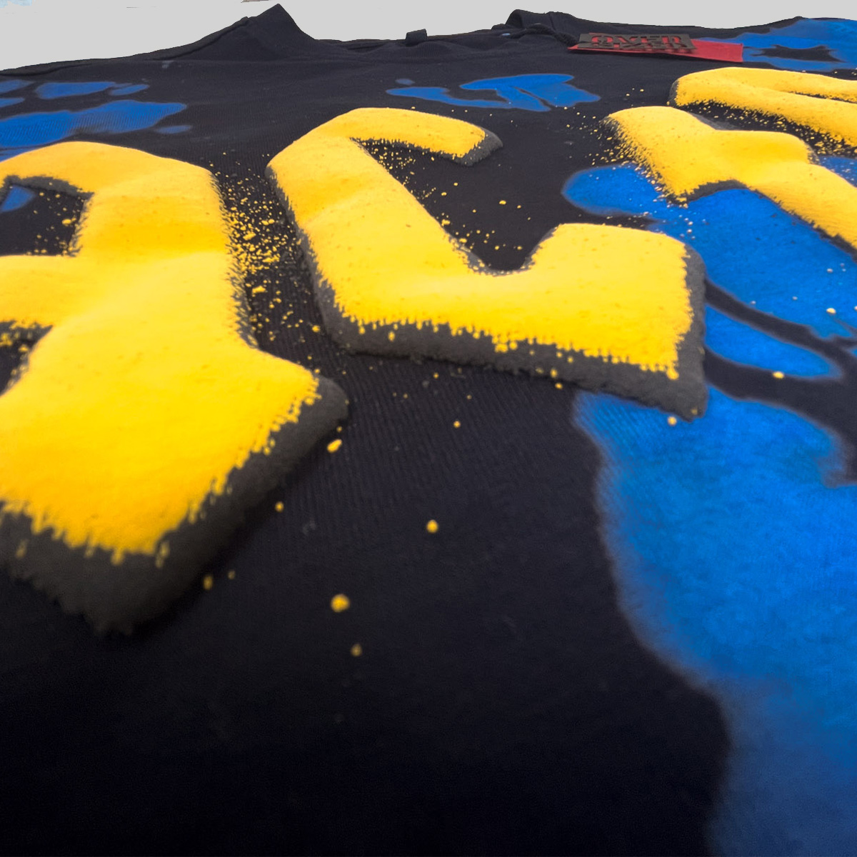 Oversized Thunderstruck AC DC Graphic Tshirt In India by silly punter