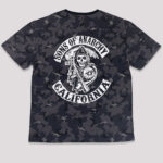 SAMCRO Camo SOA Tv Show T-shirt In India By Silly Punter