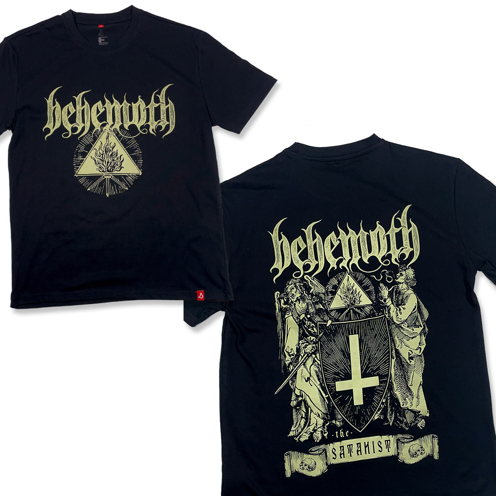 Satanica behemoth music band tshirt in India by silly punter