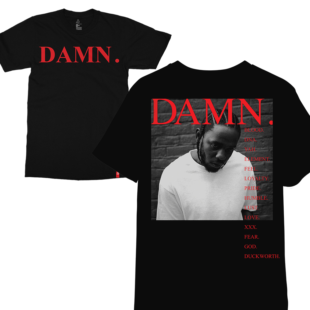 DAMM Kendrick Lamar hip hop music tshirt in India by silly punter