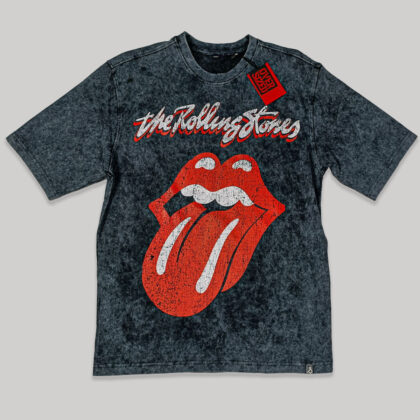 Oversized Rolling Stone Music band Tshirt In India by Silly Punter