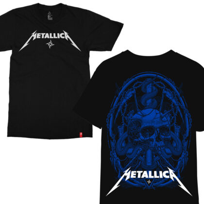 Seek & Destroy Metallica Music Tshirt In India by Silly Punter