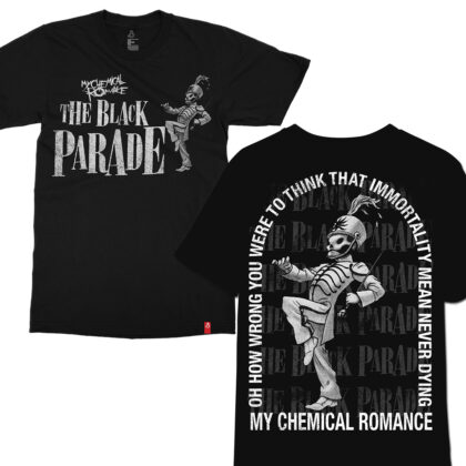 Our Lady of Sorrows My Chemical romance music band Tshirt in India by Silly Punter
