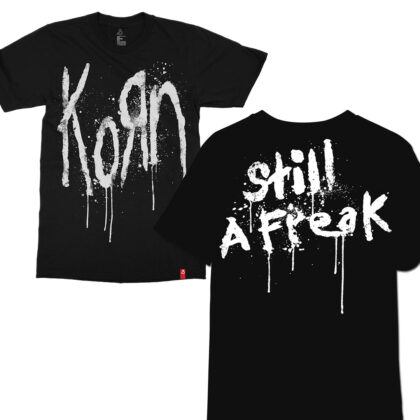 Still A Freak Korn Music Band Tshirt In India by Silly Punter
