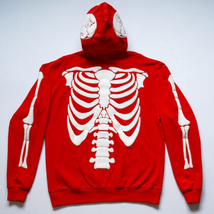 Oversized BUILT FROM BONES Red